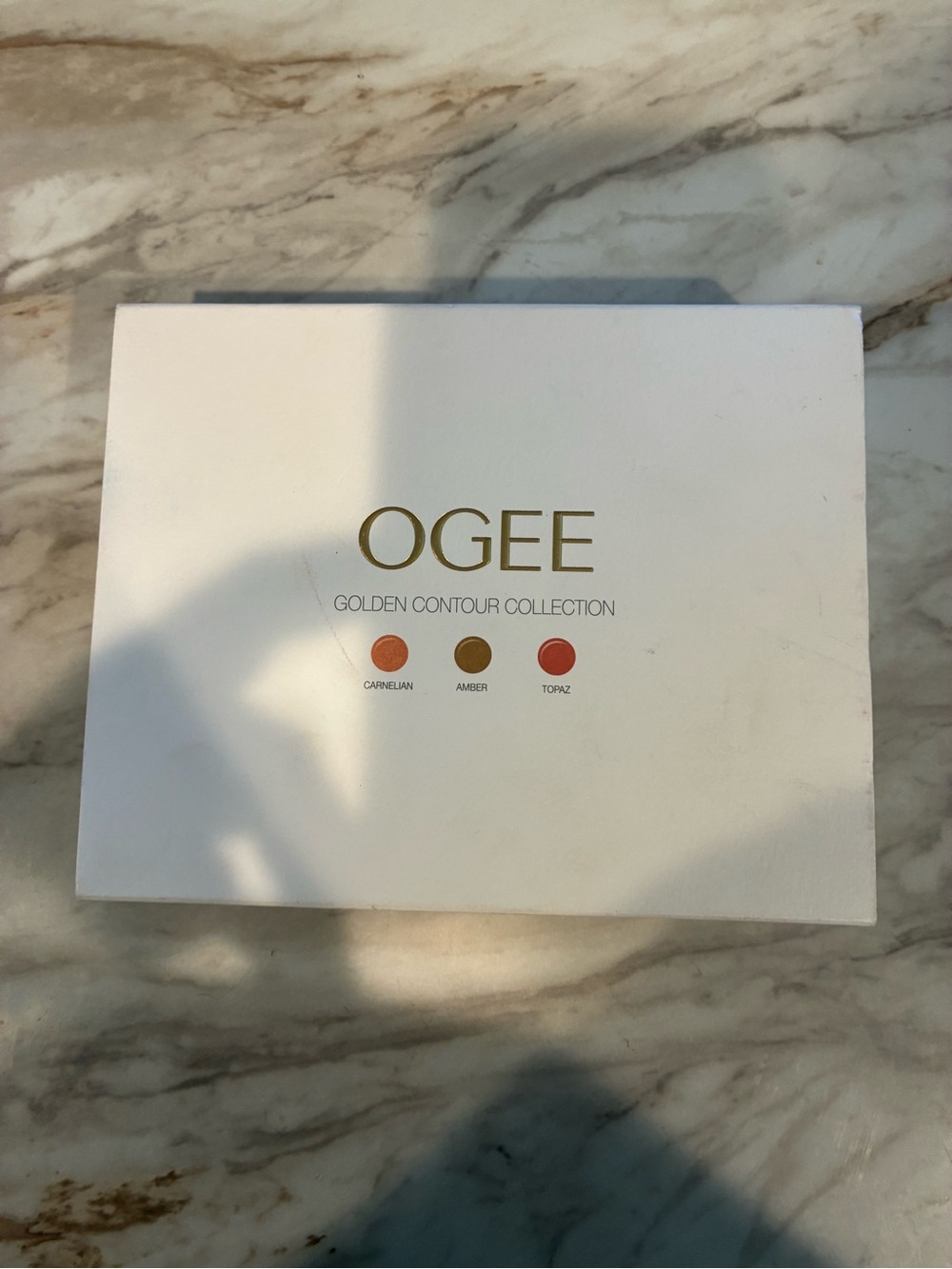 OGEE Golden Contour Collection Palette - Warm Peach, Amber & Topaz